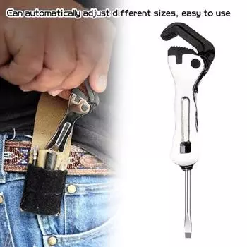 Yousheng Micro Stubby Wrench 2 в 1 Миниатюрный ключ с короткой ручкой, саморегулирующийся портативный многофункциональный ключ для труднодоступных мест Sets