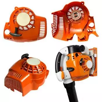 Yousheng Recoil Pull Starter 4229 080 2104 запасная часть для воздуходувки, простая в установке ручная стартовая часть для Stihl BG86 оранжевый