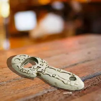 Yousheng Skull Man Bottle Opener for Bar Bartender Vintage Beer Wine Opener Kitchen Home Halloween Party Essential чёрный