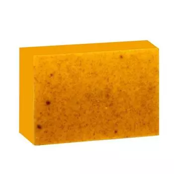 Yousheng Turmeric Soap Bar for Dark Spots Acne Face Body Wash Turmeric Exfoliating Cleanser 100g Turmeric Skin Soap for All Skin Types жёлтый