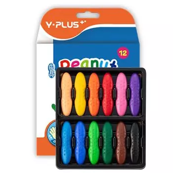 YPLUS Peanut 12 съемный с получить ваши руки для и в качестве подарка, чтобы отпраздновать поступление в детский сад или Мелки, краски, вода, детские мелки,