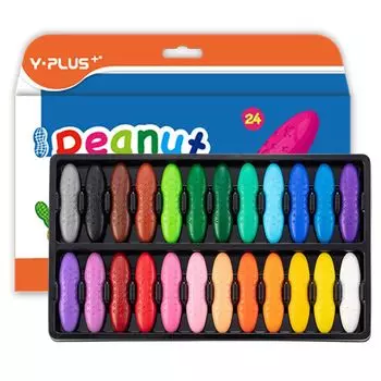 YPLUS Peanut 24 съемный с захватом руками для и в качестве подарка для входа входной Мелок, краски, вода, детский мелок, безопасный, не пачкается,