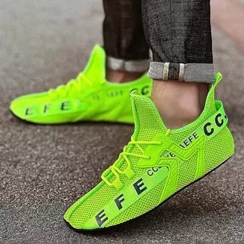 YRZL Womens Sneakers High Top Mesh Casual Shoes Comfortable Breathable Socks Shoes Big Size 47 Outdoor Walking Shoes for Men 36-37 чёрный