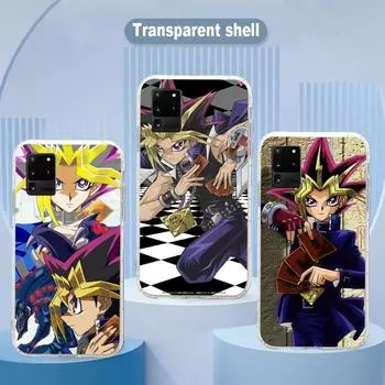 Yu-Gi-Oh Anime Yugioh Phone Case For Samsung Galaxy S10 S21 S22 Plus Ultra A91 A51 A21S A12 Transparent Phone Cover Galaxy S30