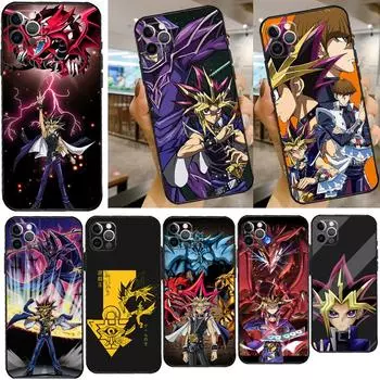 Чехол Yu Gi Oh Yugioh для iPhone 11 Pro Max 12 13 Mini X XS Max XR 7 8 Plus SE 2020 силиконовый чехол iphone 5 5S