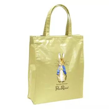 Yubisha Tote Bag Beige Height 33 x Width 28 x Depth 11cm Peter Rabbit Approx.
