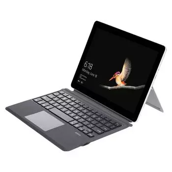 YurKem для планшета Microsoft с сенсорной панелью Bluetooth 5,0, клавиатура для Microsoft Surface GO GO2 GO3 GO4 For Microsoft Surface GO чёрный