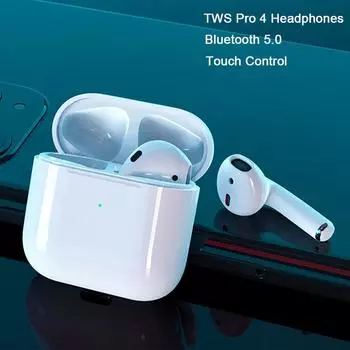 YurKem TWS Беспроводные Bluetooth 5,0 наушники-вкладыши игровые наушники спортивная гарнитура для телефона IOS Android белый