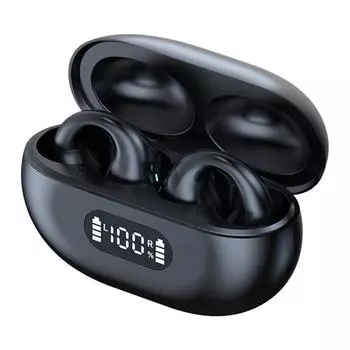 YurKem TWS Беспроводные Bluetooth 5,3 наушники игровые наушники спортивная гарнитура для телефона IOS Android чёрный
