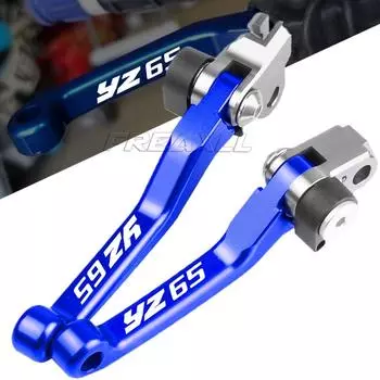 YZ65-2018 для YAMAHA YZ 65 YZ65 2018 мотоциклетная заготовка с ЧПУ складная поворотная муфта тормозной рычаг ручка Байк Мотокросс YZ65 18