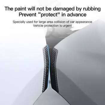 YZ For Tesla Model 3 Model Y Car Door Anti-collision Strip ABS Paint Body Anti Scratch Sticker Modification Accessories