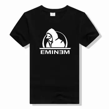 Забавная футболка Eminem, унисекс, хип-хоп, свободная футболка, унисекс, летняя футболка унисекс в стиле Харадзюку, повседневные футболки с короткими рукавами, топы с круглым вырезом, футболки унисекс L