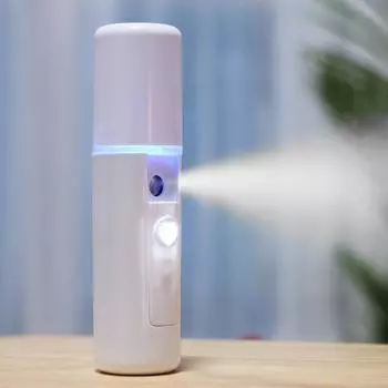 Забавно портативный USB Nanomist увлажнитель для лица парогенератор увлажняющее косметическое устройство L3