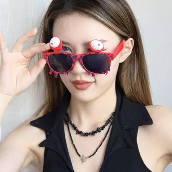 Забавные очки для косплея, вечерние очки с летучей мышью, модные очки на Хэллоуин, костюмированный бал