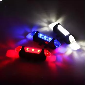 Задние фонари для велосипеда. Сигнальные лампы с зарядкой через USB. Мигающие светодиодные задние фонари для ночной езды. Фонари для езды на горном велосипеде. Велосипедное оборудование.