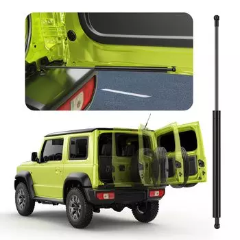 Задний амортизатор для Suzuki Jimny Свободная остановка Jimny Jimny Свободно фиксирует дверь Удар Гидравлический Осмотр Оригинальная замена [Японский производитель] чёрный