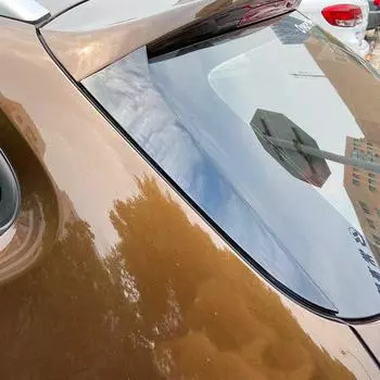 Задний багажник, окно, боковой сплиттер Canard, спойлер, крыло для BMW X1 E84 2009 2010 2011 2012 2013 2014 2015 Глянцевый черный Gloss Black