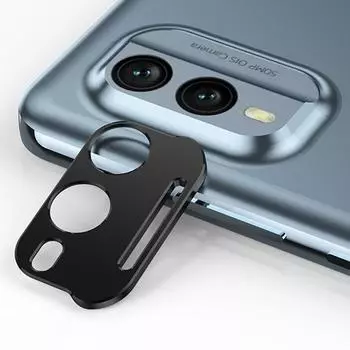 Задняя алюминиевая металлическая защита для камеры для Nokia X30, защитная крышка для объектива, чехол для NOKIA X30, NokiaX30, кольцо для объектива, пленка против царапин Nokia X30 чёрный