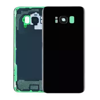 Задняя крышка Сменная стеклянная дверца корпуса с рамкой объектива для Samsung Galaxy S8