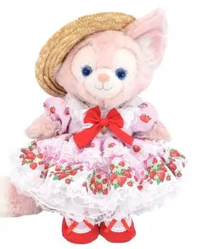 Заказ по почте одежды Linabell Bear сменный костюм клубничное платье без тела для размера S [Teddy Alice] розовый