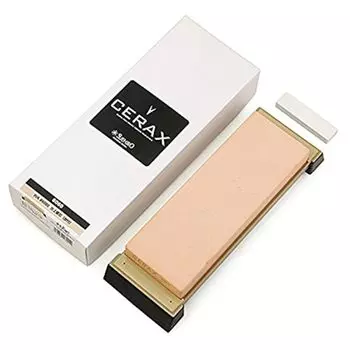 Замачивающийся точильный камень Suehiro CERAX: Хонингование #6000, CERAX 6060: Керамический точильный камень, 8,07 x 2,87 x 0,9