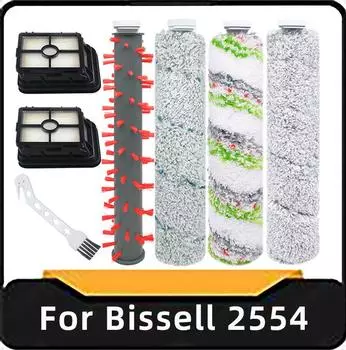 Замена фильтра Hepa для щетки-валика для пылесоса Bissell CrossWave Cordless Max 2554 2554A 25542 25548 2590 2593 25