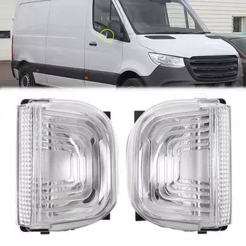 Замена индикаторов зеркала заднего вида автомобиля для Mercedes Sprinter 2018-2024 A9109064600 9109064700 1pc Left