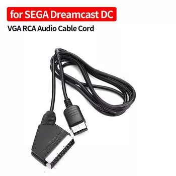 Замена кабеля RGB Scart TV AV-кабель RGB Scart Улучшение четкости изображения кабеля для SEGA Dreamcast DC