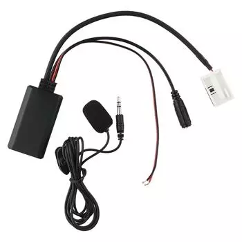 Заменить детали Bluetooth Адаптер Bluetooth 12 Pin Инструменты для замены Аксессуары Черный Для RNS MFD2 CD/DVD Кабель CHINA