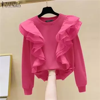 ZANZEA 4XL чёрный