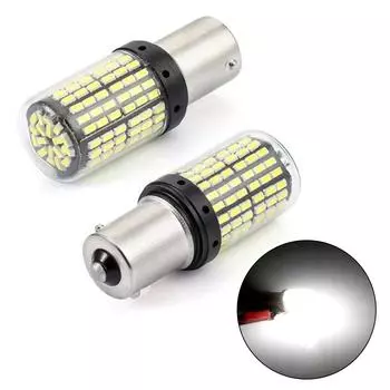 Запасная светодиодная лампа 1156 144SMD 2шт 55мм*15мм*20мм