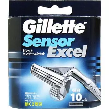 Запасное лезвие Gillette Sensor Excel x 12 шт. в наборе