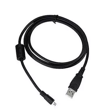 Запасной USB-кабель для передачи данных и синхронизации камеры, 8-контактный кабель для цифровой камеры Sony Cybershot H300 W730 W800 W810 W830 W370 Cyber-Shot DSC-H200 DSC-W710