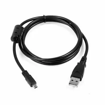 Запасной USB-кабель Шнур Sony DSCH200 DSCH300 DSCW370 DSCW800 DSCW830 DSC-H200 DSC-H300 DSC-W370 DSC-W800 DSC-W830-1.5M