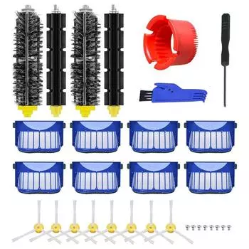 Запасные части для Irobot Roomba 600 Series 694 690 600 и 500 Series 595 585 564 Фильтры для щеток робота-пылесоса