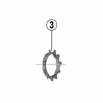 Запчасти для ремонта SHIMANO 11T Gear B с Y1WX11000 (воротник шестерни) CS-HG700-11