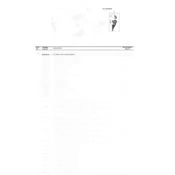 Запчасти для ремонта SHIMANO Главный рычаг в сборе Y8ZH98010 (Левый/Черный) ST-R7000 чёрный