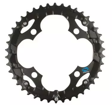 Запчасти для ремонта SHIMANO Передняя звезда с шипом 48T Y1KN98060 (черный) FC-M361-S FC-M361-L чёрный