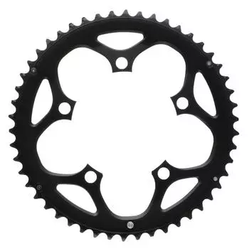 Запчасти для ремонта SHIMANO Передняя звезда с шипом Y1MY98030 50T-F (черный) FC-R345 чёрный