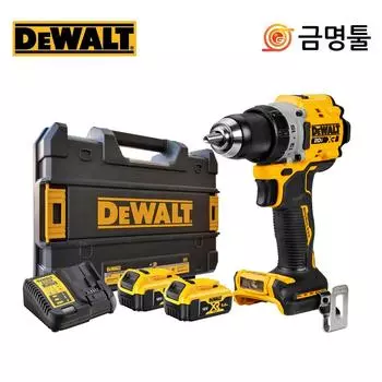 Зарядная дрель DeWalt DCD800P2T, 20 В, 5,0 Ач, 2 шт. DCD791P2, двигатель BL с 2 регуляторами скорости