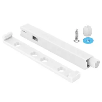 Защелка-фиксатор двери шкафа Push to Open System Buffer для шкафа-купе Home HardwareWhite L