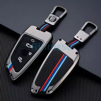 Защитная крышка для ключа автомобиля из сплава Zc для BMW X1 X3 X4 X5 F15 X6 F16 G30 7 серии G11 F48 F39 520 525 G20 118i 218i 320i