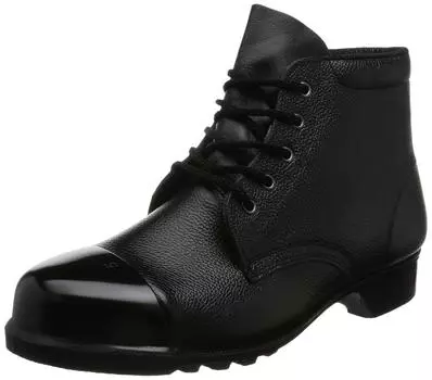 Защитная обувь JIS Standard Medium Knit Shoes с подноском V262N Внешняя стальная пластина черного цвета см [Midori Anzen] 28,0 чёрный