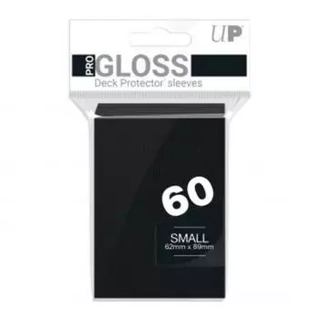 Защитные рукава Ultra Pro Small Deck, черные, 60 шт., 82964 PRO-Gloss чёрный