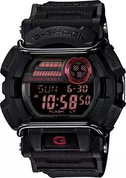 Защитный чехол для цифровых часов Casio Classic G-Shock GD400-1CR черный/красный с GD400-1