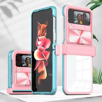 Защитный чехол для камеры с защитой от отпечатков пальцев для Samsung Galaxy Z Flip4 5g Flip4 Zflip4 прозрачный акриловый чехол для мобильного телефона for samsung Z Flip 4