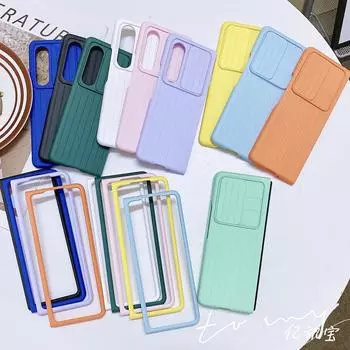Защитный чехол для камеры Samsung Galaxy Z Fold 4 3, чехол для багажника, жесткий противоударный матовый чехол для ПК For Samsung Z Fold 3