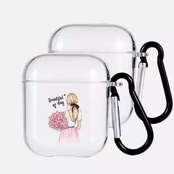 Защитный чехол для наушников Chehol Beautiful Day для Apple Airpods Pro 1 2, мягкие силиконовые чехлы для беспроводных наушников Bluetooth, чехлы для гарнитуры