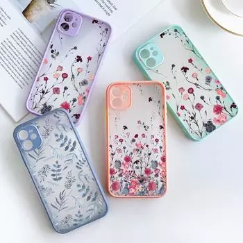 Защитный чехол для объектива для Iphone 11, чехол Funda Iphone 13 12 Pro Max Xs Xr X 6 6s 7 8 Plus Se 2020 12 13 Mini, задняя крышка, жесткий ПК For iPhone 6 6S Plus