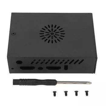 Защитный чехол для OrangePi 5 Pro Precise Hole Position Алюминиевый сплав Защитный корпус с